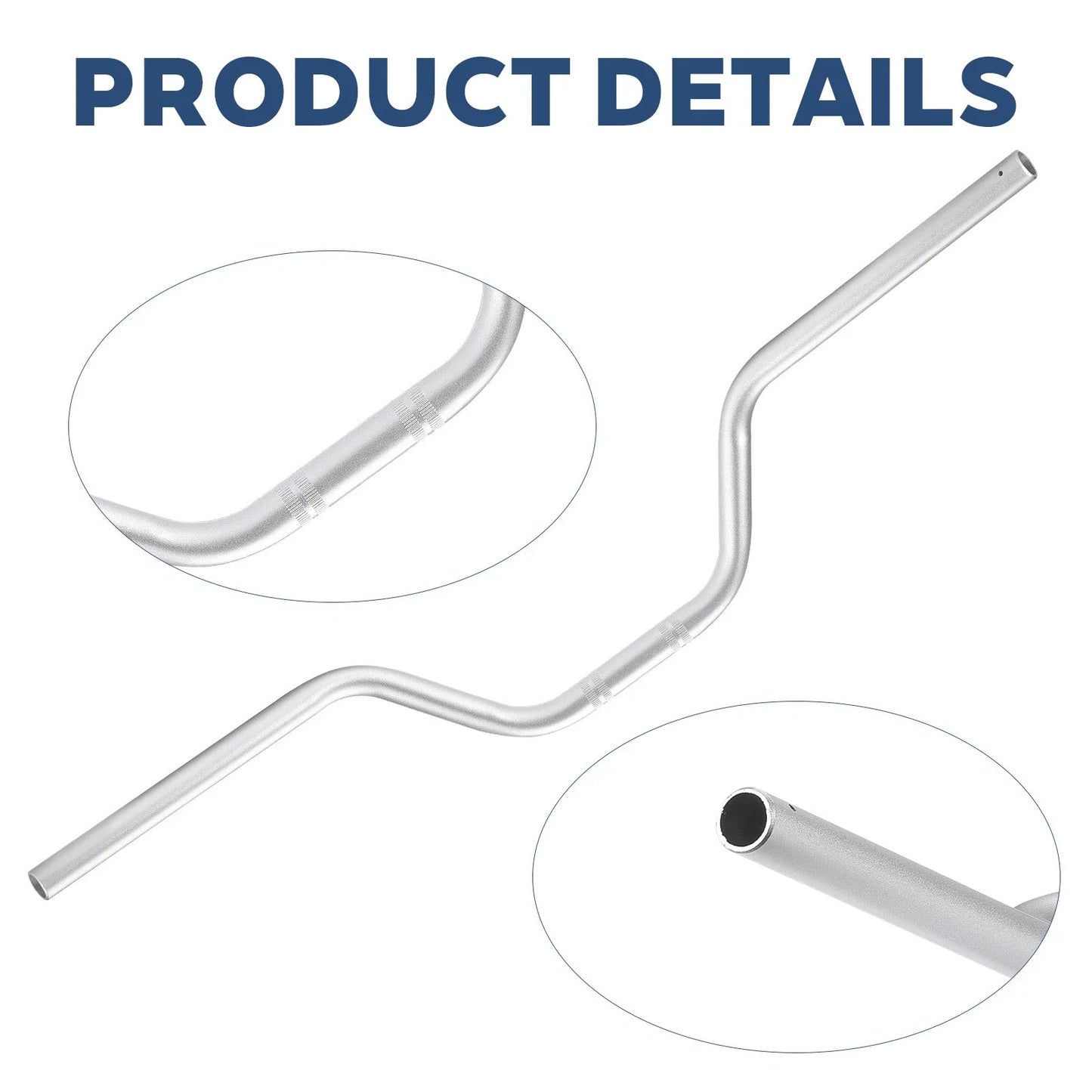 Handlebar with Grips for Yamaha Raptor 660 Warrior 350 Banshee 350 Blaster 200 (1987–2006)