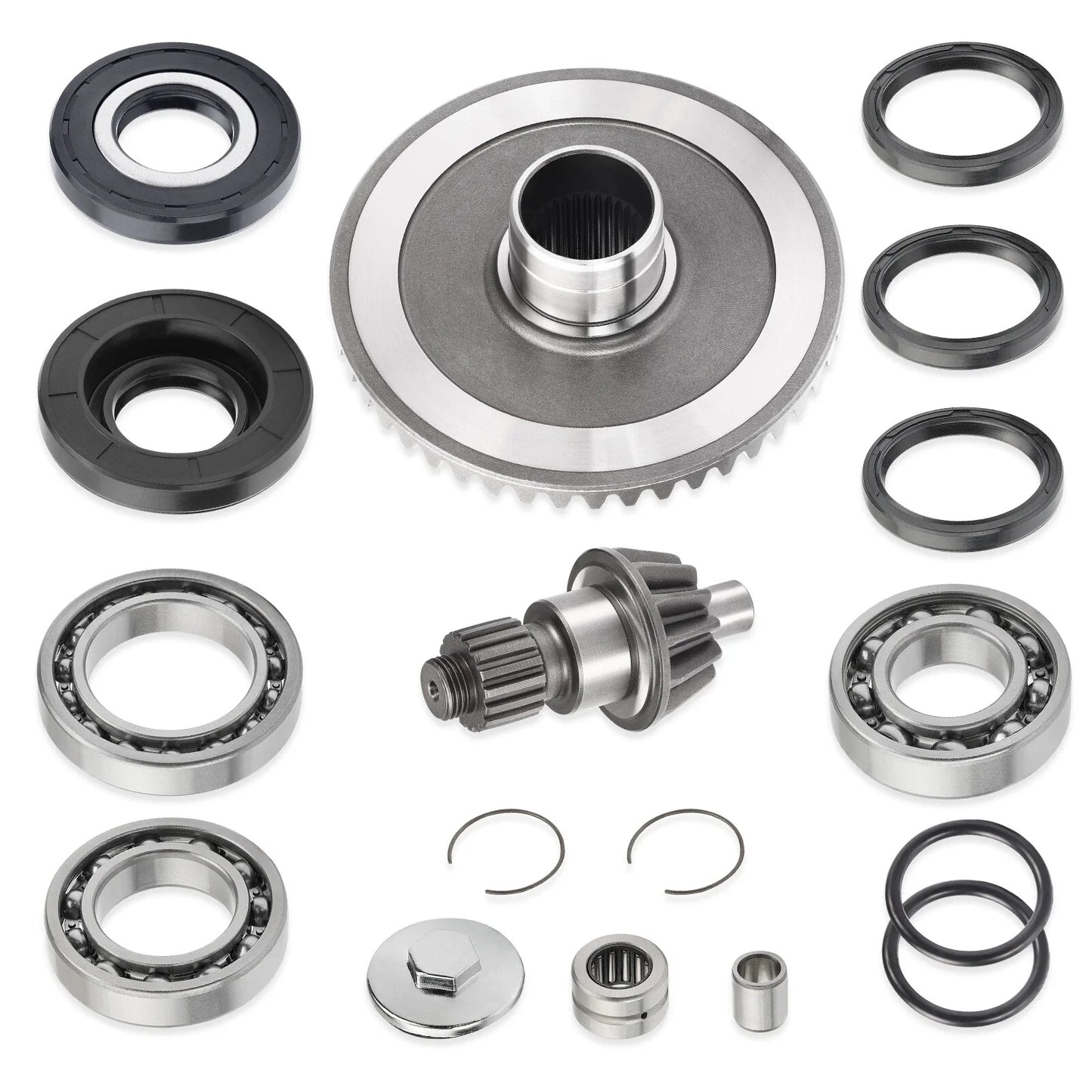 Rear Differential Rebuild w/ Gear Kit for Honda Recon 250 TRX250 (1997–2023)
