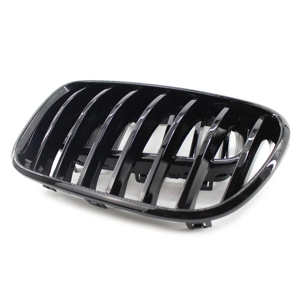 Front Radiator Kidney Grille Gloss Black for BMW X3 (2011-2013)