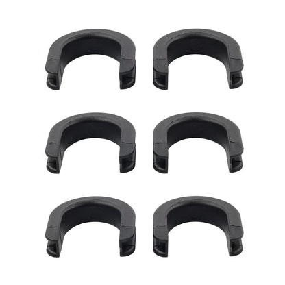 6 x Luggage Rack Backrest Side Plate Mounting Brackets for Harley