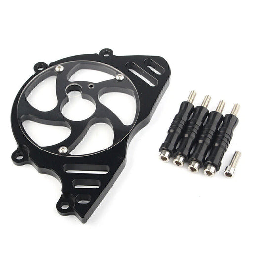 Black CNC Front Chain Sprocket Cover for Kawasaki Z1000 (2010-2017)