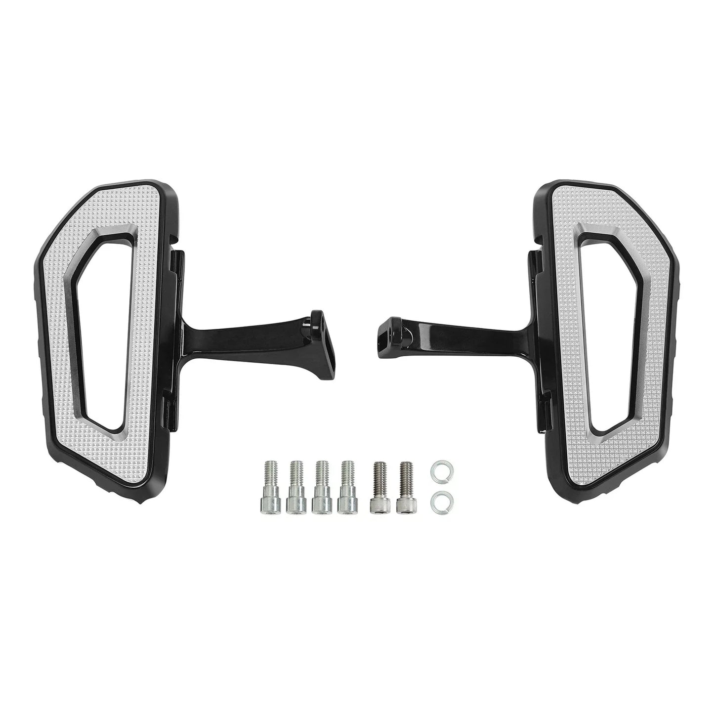 Driver & Passenger Footboards Kit for Harley Road Glide (2000-2025)