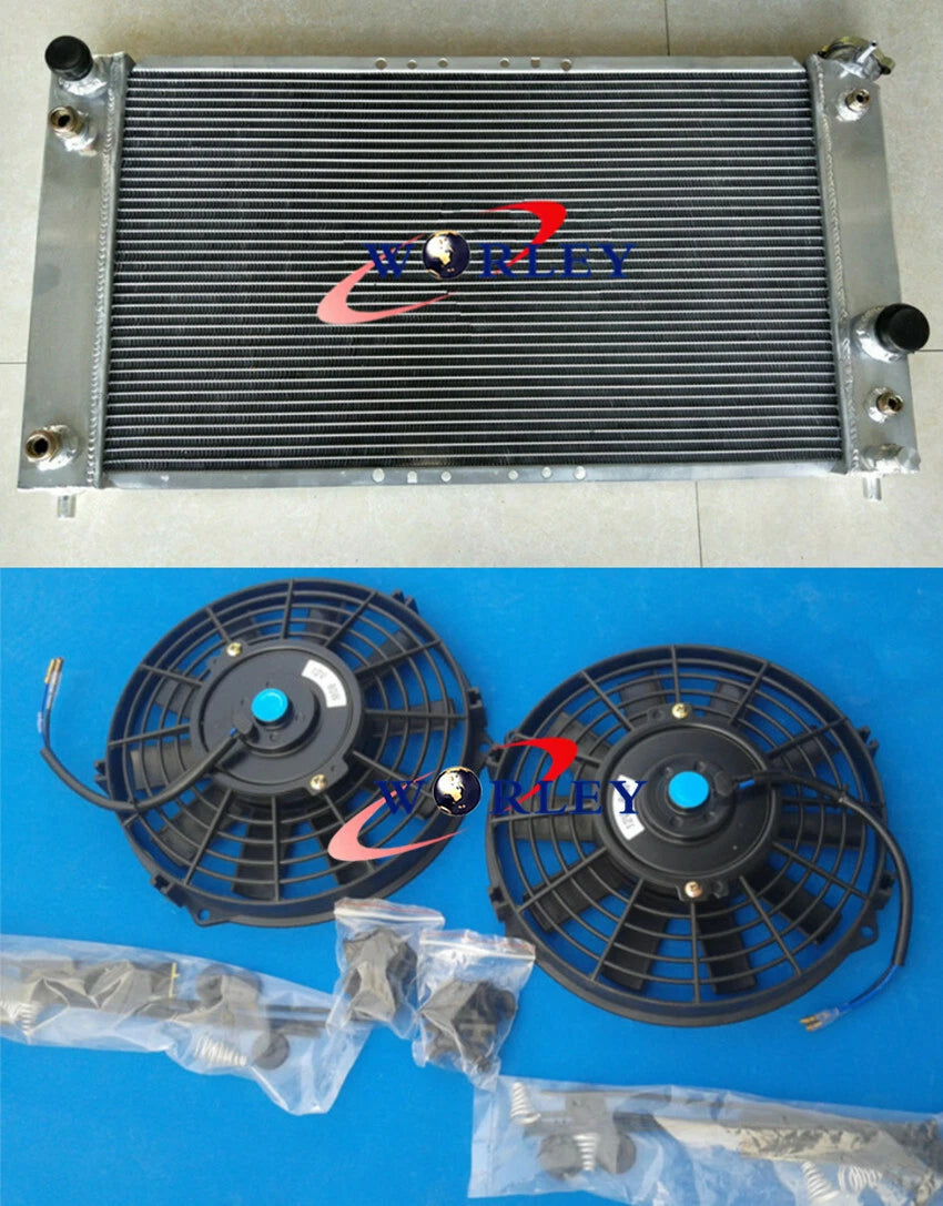 Alloy Radiator with Fans for Chevy Blazer C1500 GMC Sonoma Jimmy (1996–2005)