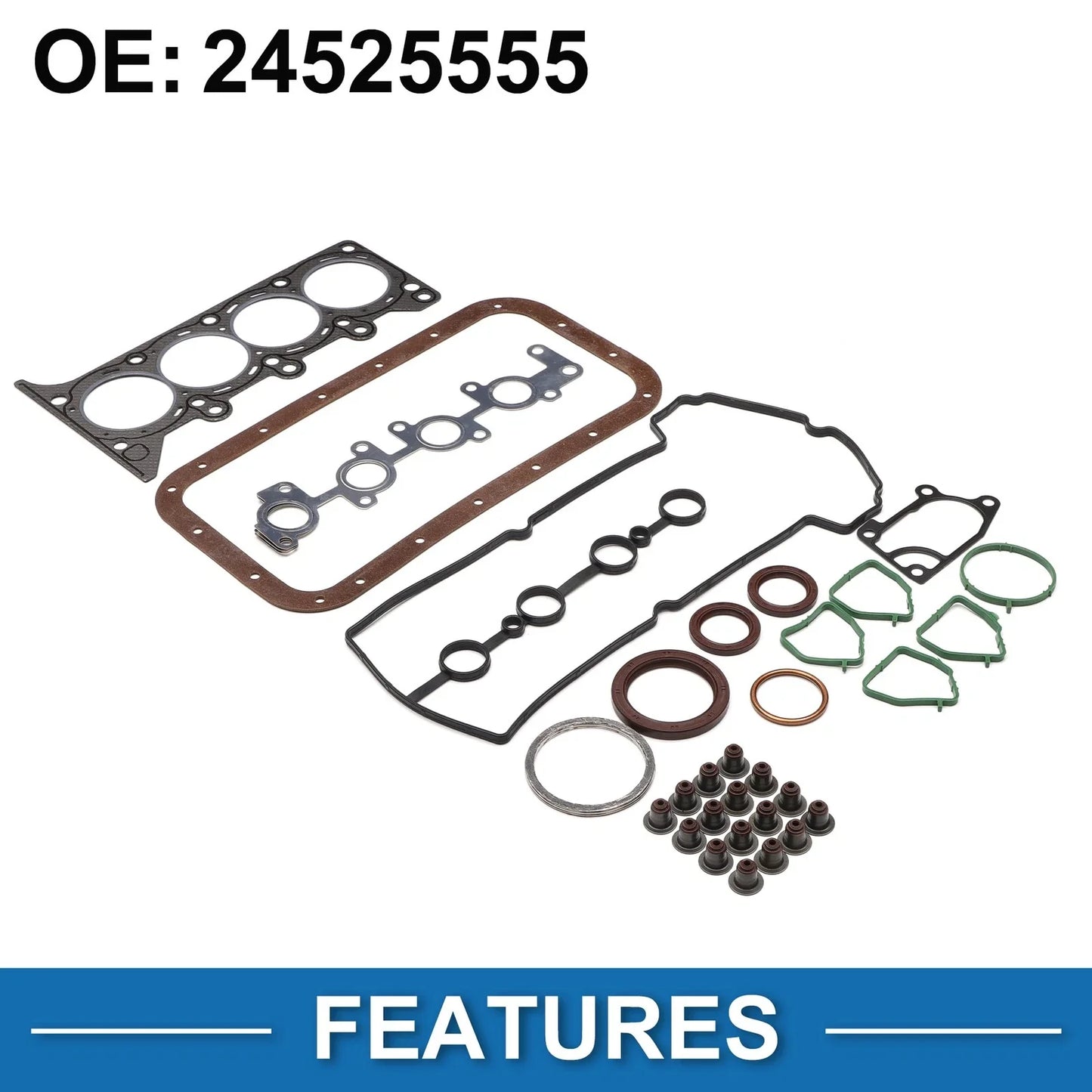 Cylinder Head Gasket Kit for Chevrolet Aveo Sail 1.2 (2011-2018)