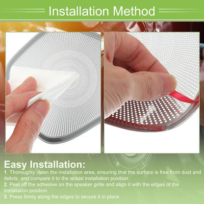 4 Pcs Speaker Frame Cover Trim for Mercedes Benz A B Class