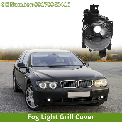 1 Pc Left Fog Light Grill for BMW 7 Series (2002-2008)