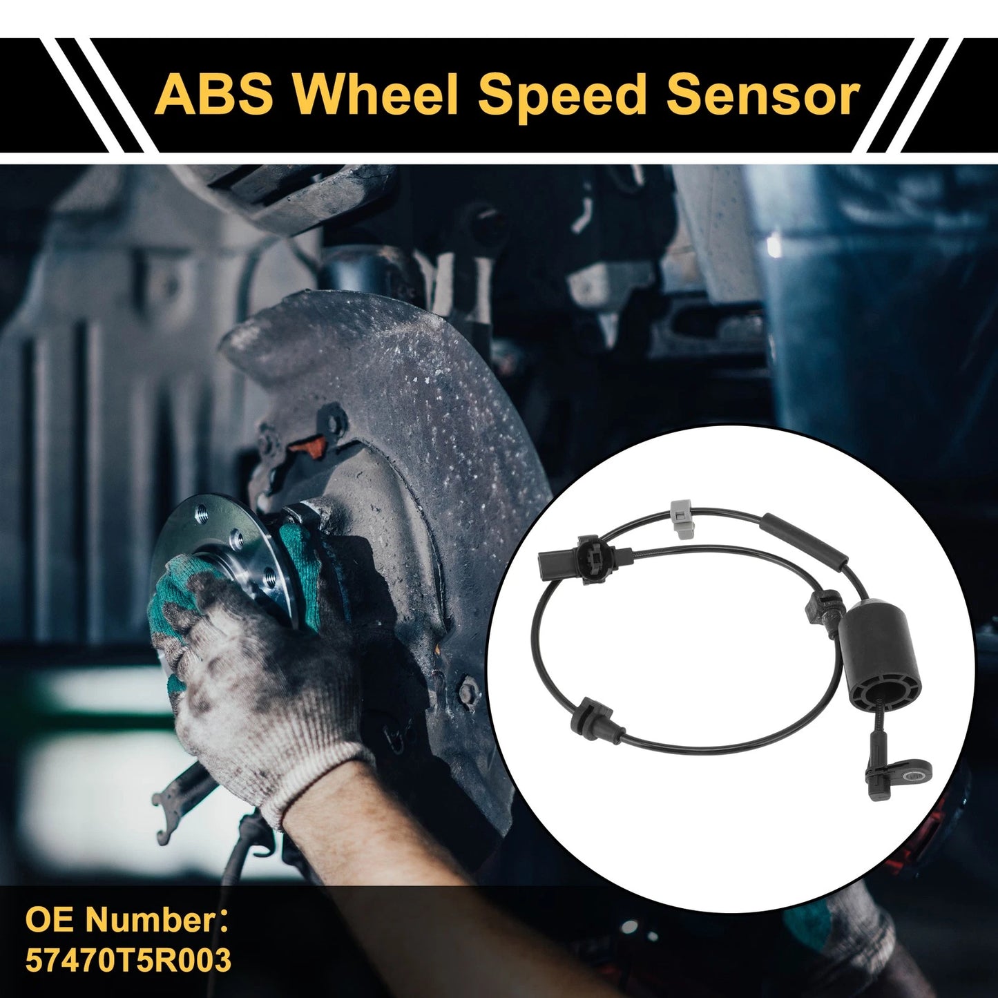 ABS Wheel Speed Sensor No. 57470T5R003 for Honda Fit (2015–2020)