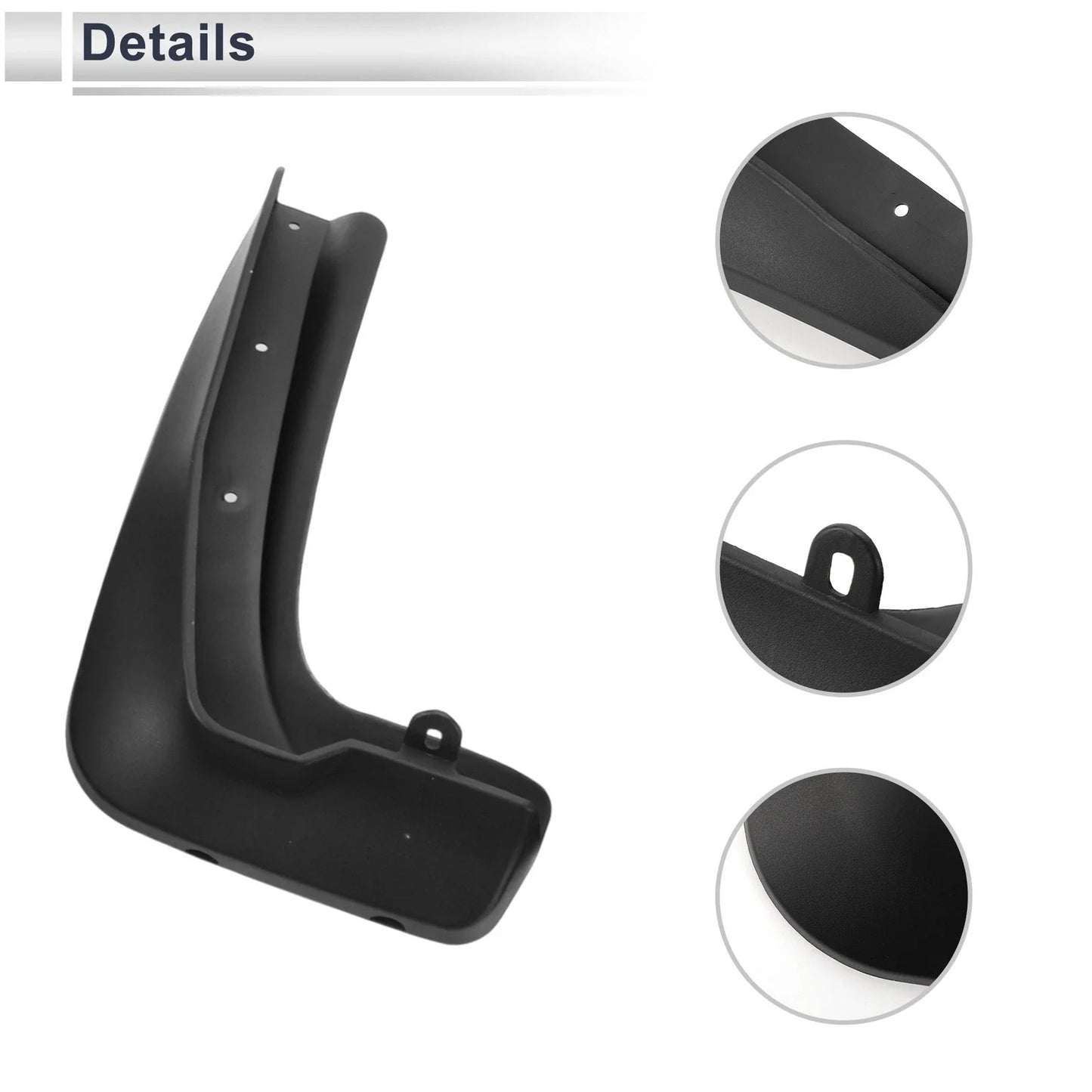 1 x Mud Flaps Splash Guards for BMW 2 Series (2015-2019)