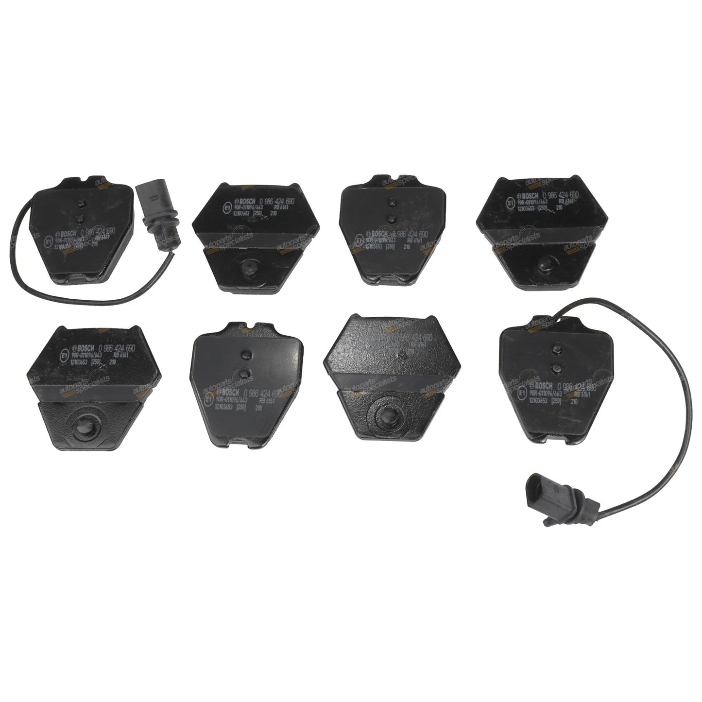 Front Disc Brake Pads Set for Audi A4/A6/Allroad (1997–2005)