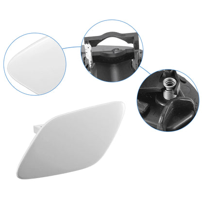 Front Left Headlight Washer Nozzle Cover for BMW 328i (2012–2013)