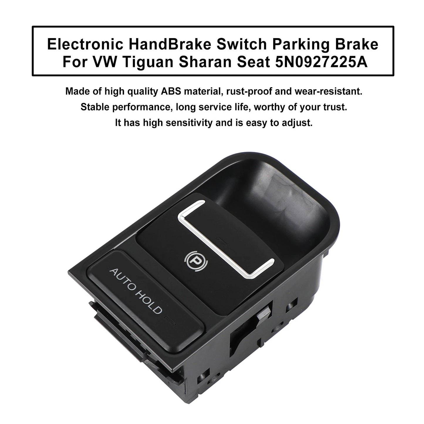Electronic Handbrake Switch for VW Tiguan, Sharan, Seat (2007–2016) 5N0927225A