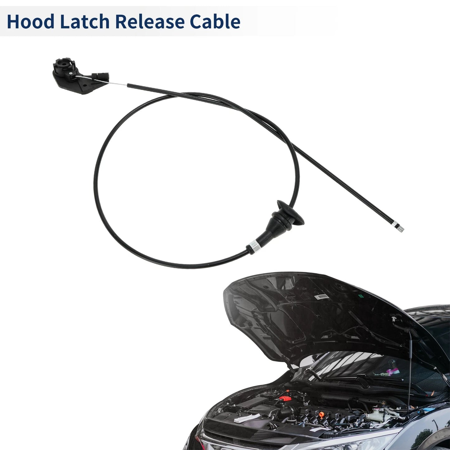 Hood Latch Release Cable for BMW 525i (2001–2003) No. 51238176595
