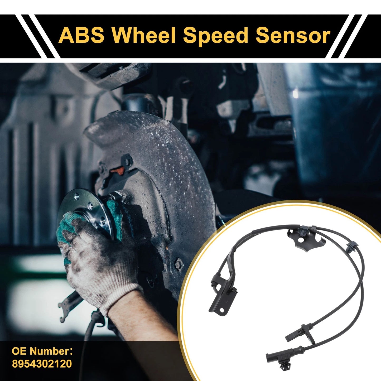 ABS Wheel Speed Sensor No. 8954302120 for Toyota Corolla