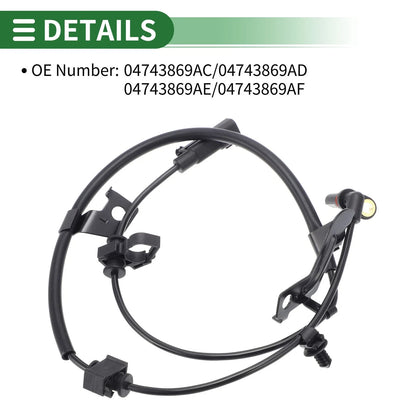 ABS Wheel Speed Sensor for Dodge Journey Left Rear (2009-2023)
