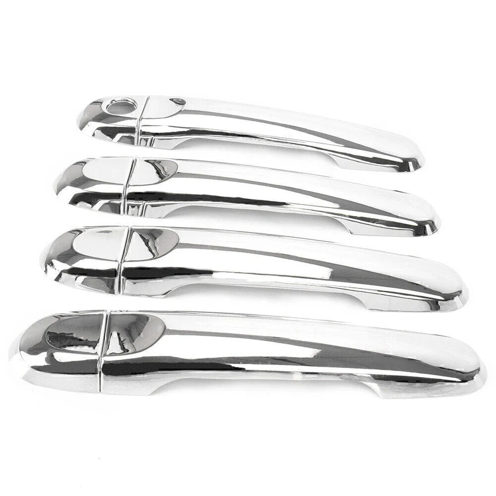 Chrome Door Handle Cover Trim for Nissan Sunny Versa (2014-2016)