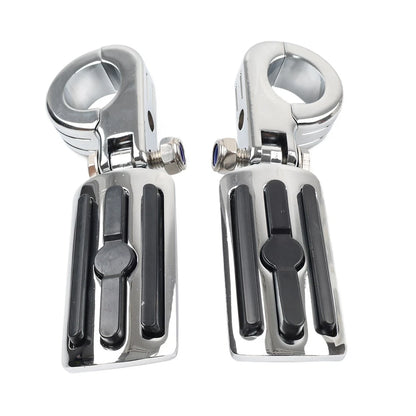 1.25" Highway Engine Guard Foot Pegs for Harley Touring Road King Street Glide
