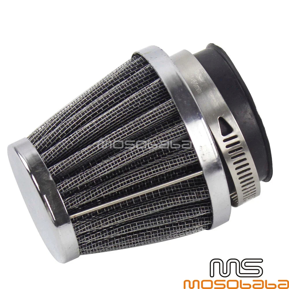 48MM Air Filter for Honda CB, Yamaha, Suzuki Motorcycle, ATV, Scooter