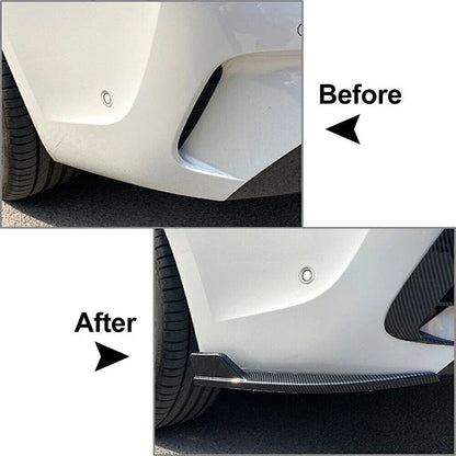 Rear Bumper Side Corner Aprons for BMW 3-Series G20 G21 M-Sport (2019-2021)