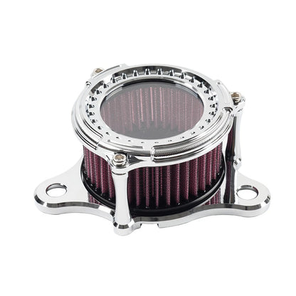 Handlebar Control Switch Horn Turn Signal Light Chrome for Harley Bobber (1")