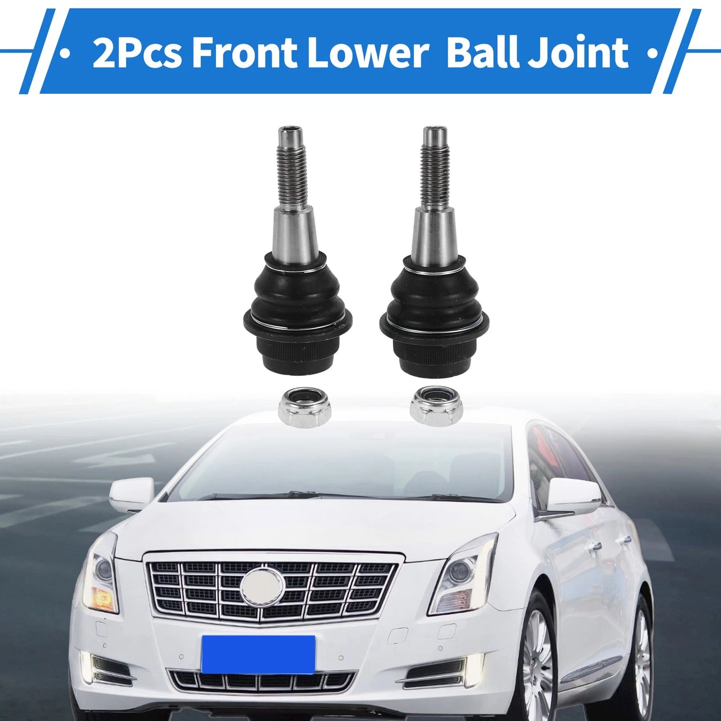 2X Front Lower Ball Joints for Cadillac Escalade (2015–2016) K500408/XMS50580
