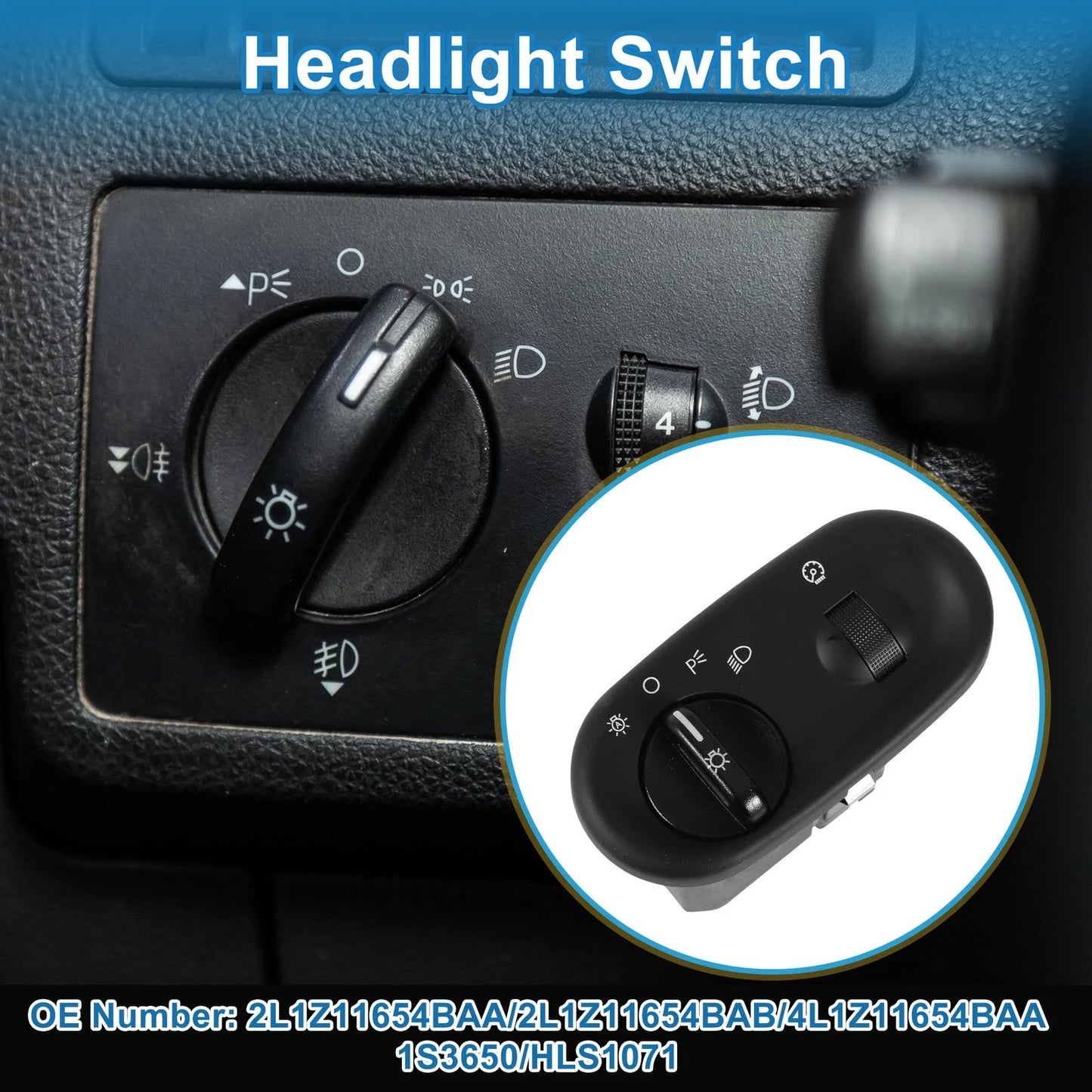 Headlight Switch for Ford Expedition (2003–2006) No.2L1Z11654BAA