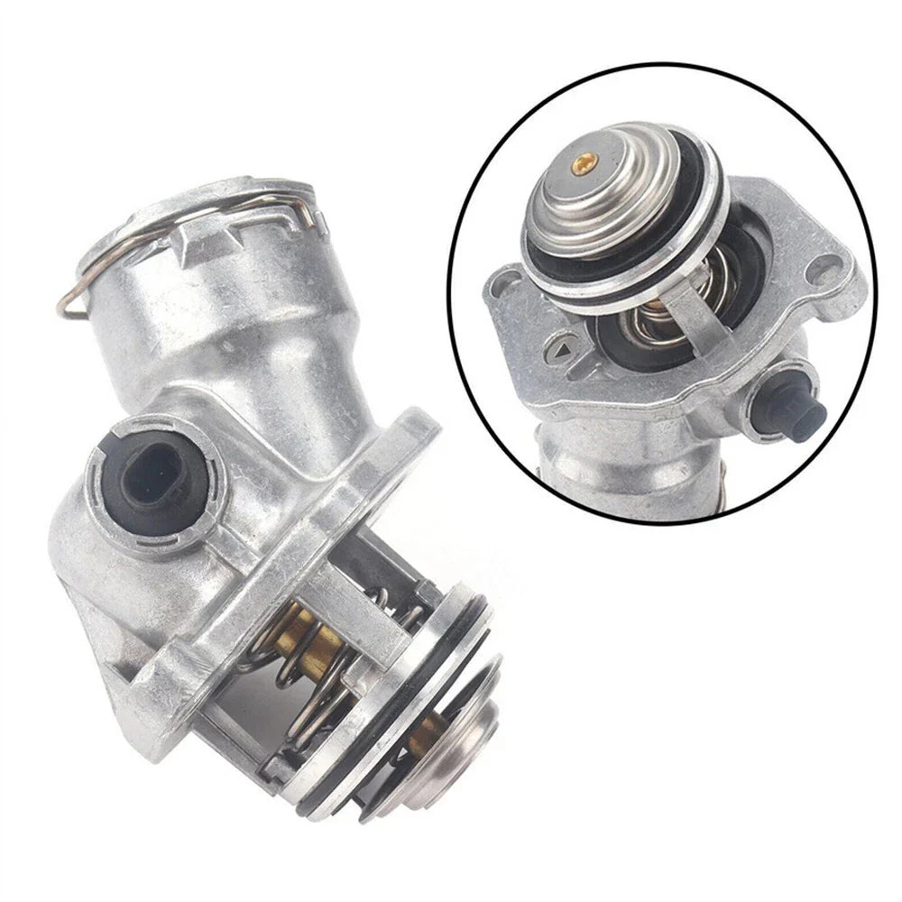 Engine Coolant Thermostat Assembly for Mercedes C300 C350 E350 ML350 (2008-2015)