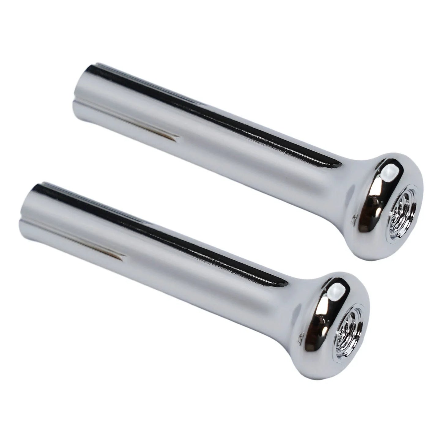 2x Chrome Door Lock Knobs for Buick Chevrolet Pontiac (1971–1988)