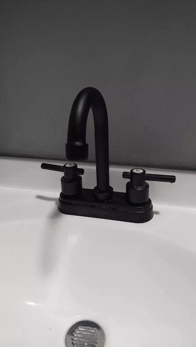 Outlet Pipe / Black Plated Stainless Steel for Caravan Faucet US
