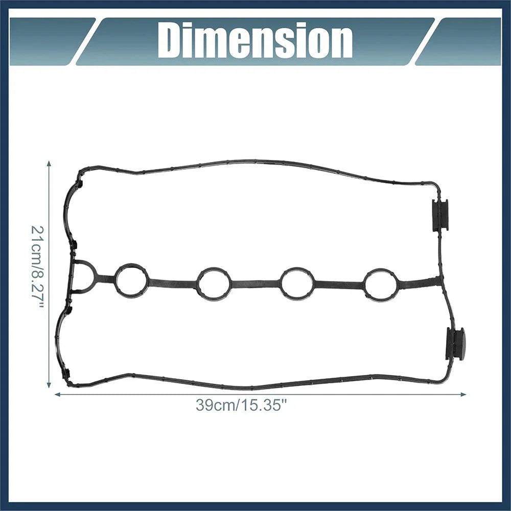 Engine Valve Cover Gasket Seals O-Ring for Chevrolet Aveo (2004-2011)
