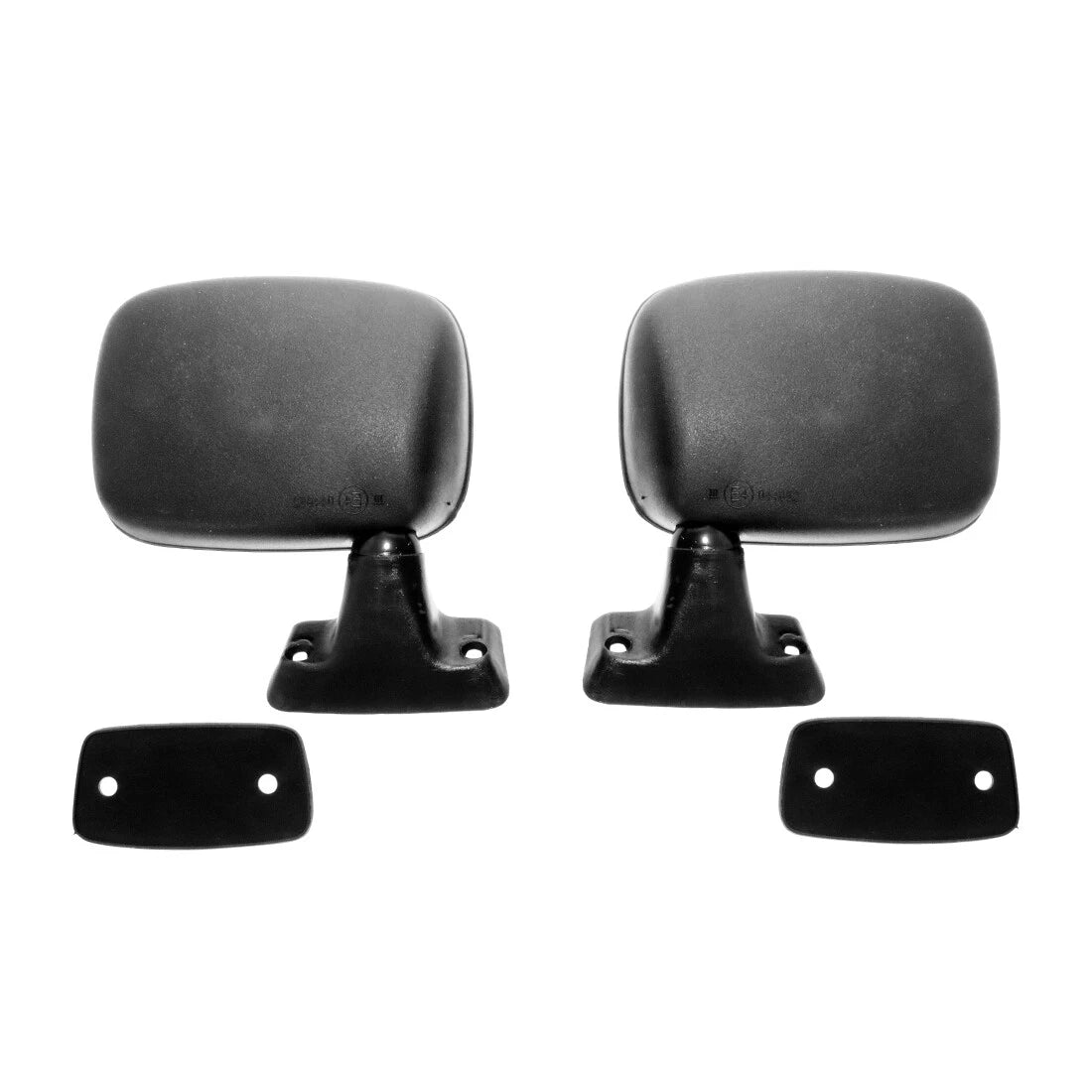 Black Door Mirrors for Toyota Hilux 1978-1984