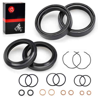Fork Bushing Dust Oil Seals Kit for Suzuki GSX-R600 GSX-R750 GSF1200 (2001–2008)