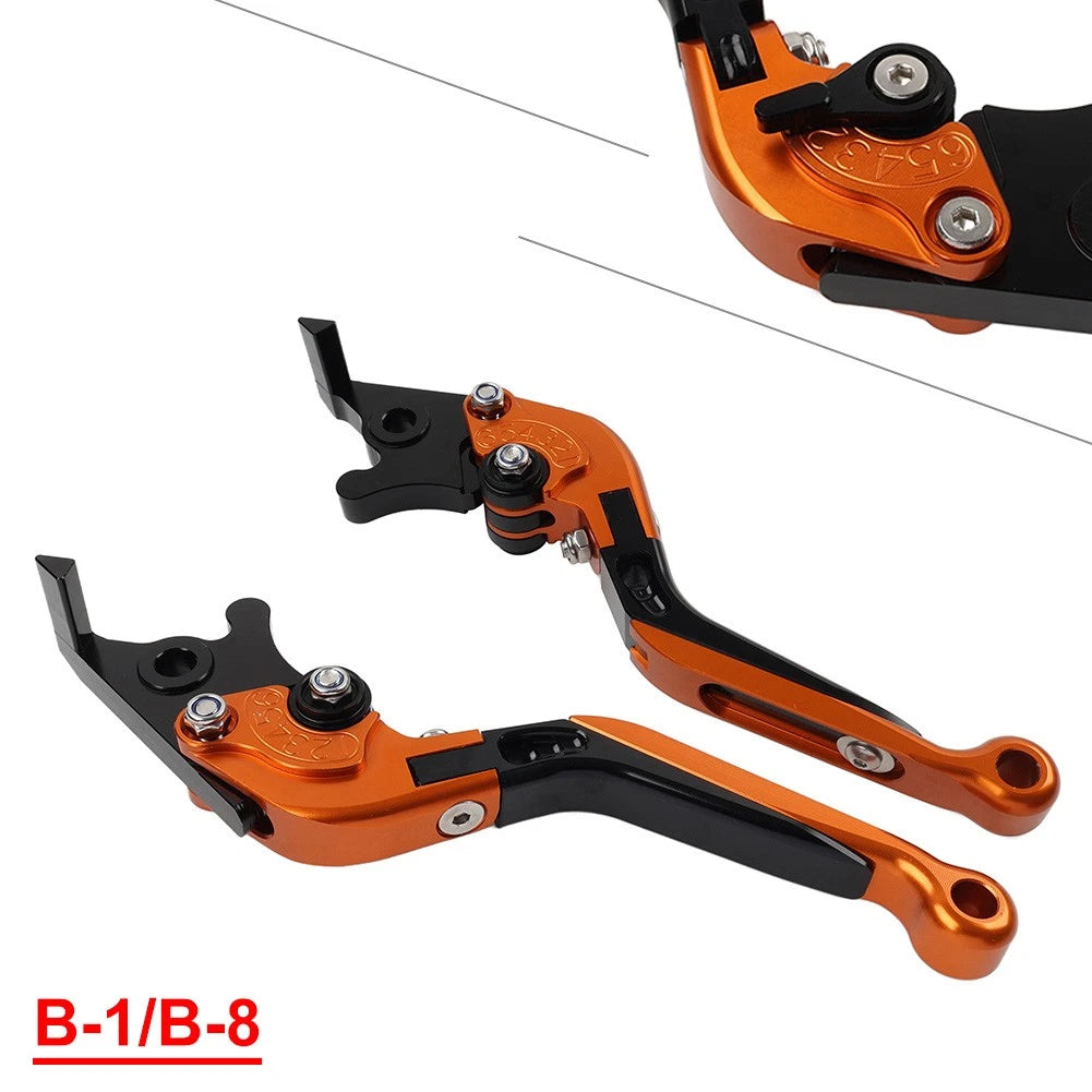 Folding Extendable Brake Clutch Levers for BMW F800GS/F800R (2008–2018)