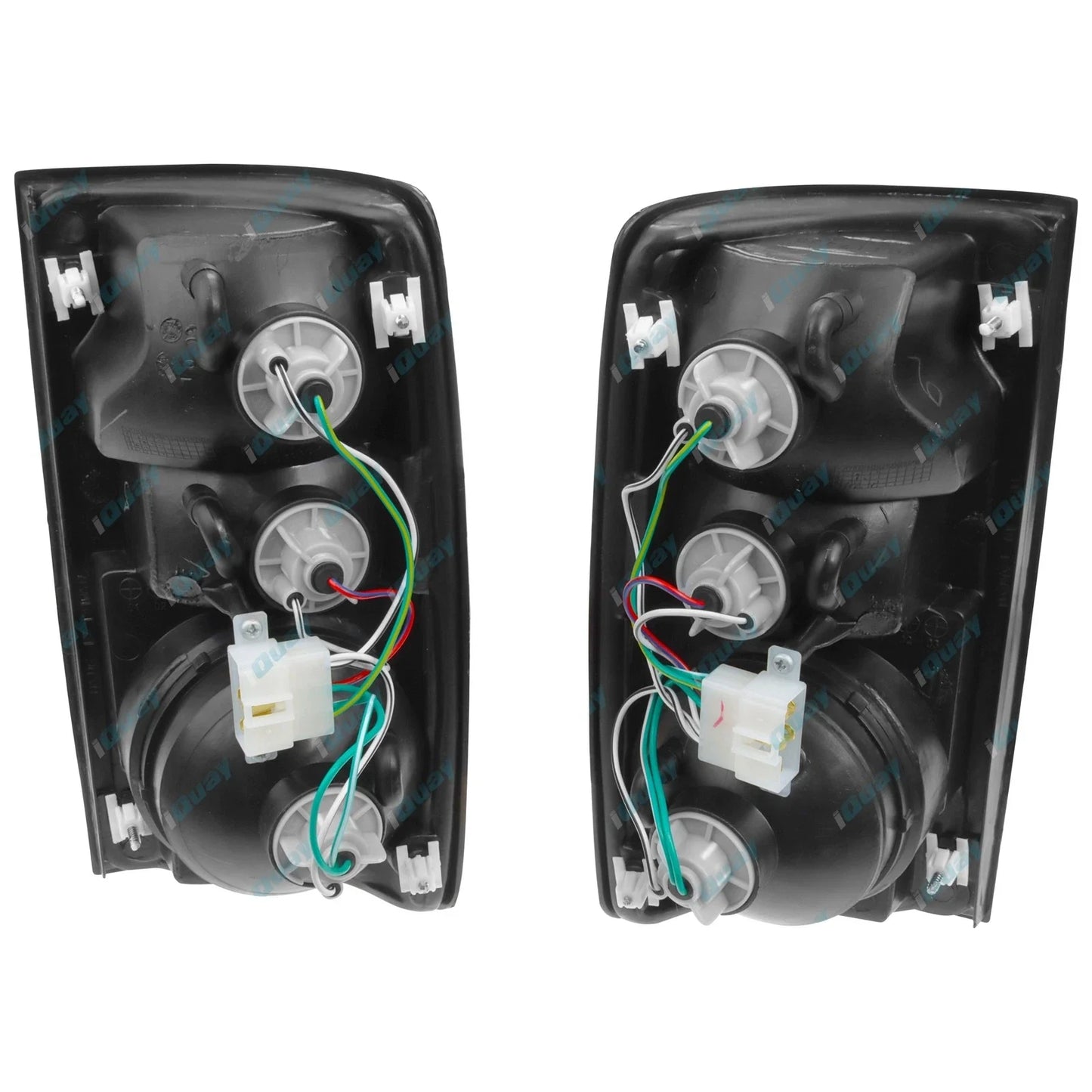 LH+RH Chrome Altezza Tailights Pair for Toyota Hilux 1988-1997 Left Right L+R