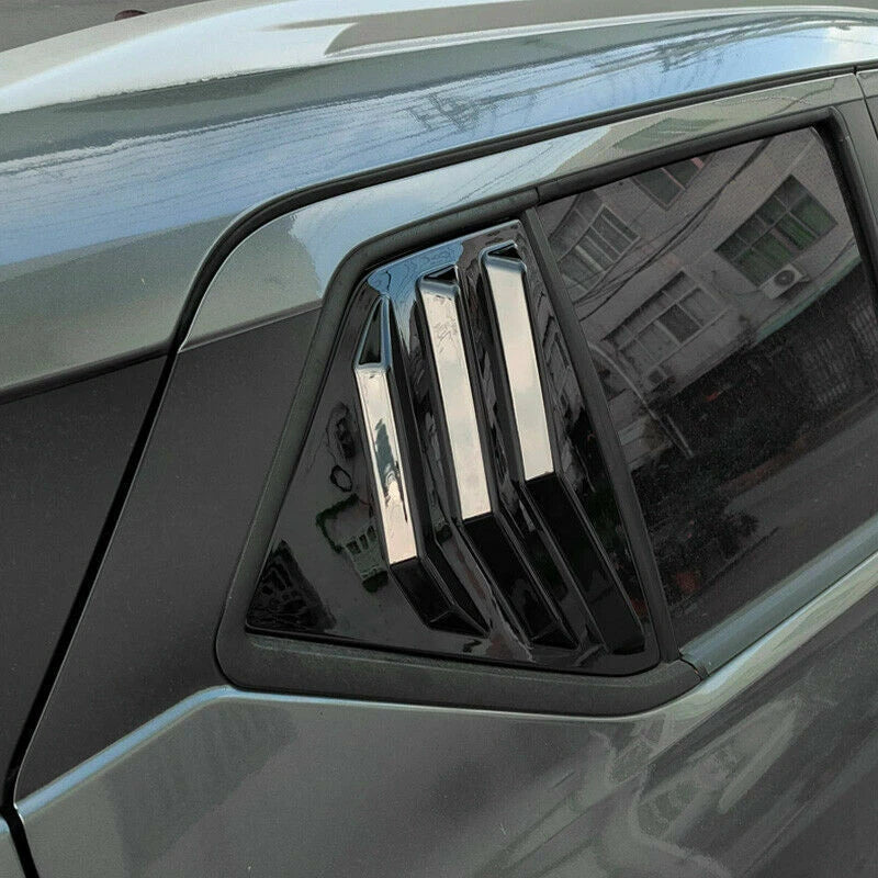 Glossy Black Side Vent Scoop Louver Cover Trim for Nissan Kicks (2017–2024)