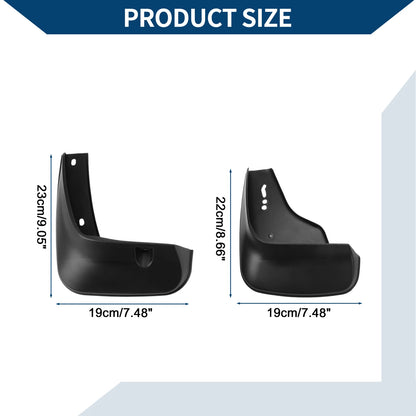 Set of 4 Mud Flaps Splash Guards for Toyota Reiz (2011–2015)