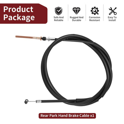 Park Hand Brake Cable for Yamaha Grizzly YFM350 4x4 IRS (2007–2011)
