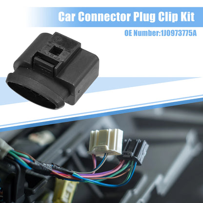 Set of 5 Pin No.1J0973775A Sealed Female JPT Connector Plugs for VW Audi