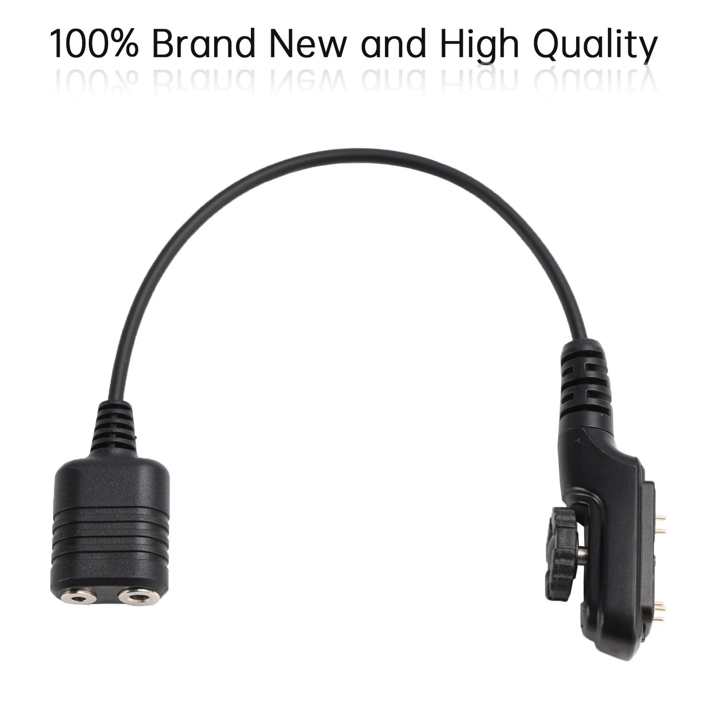K Headset Port Converter Cable for Hytera PD780 PD700 PD980 PD788G (2010–2023)