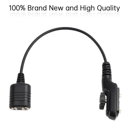 K Headset Port Converter Cable for Hytera PD780 PD700 PD980 PD788G (2010–2023)