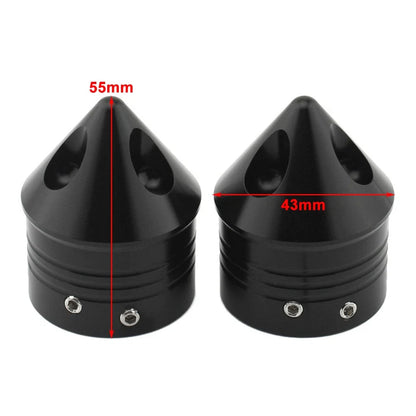 Front Wheel Axle Nut Covers for Harley Touring Road Glide Dyna Softail