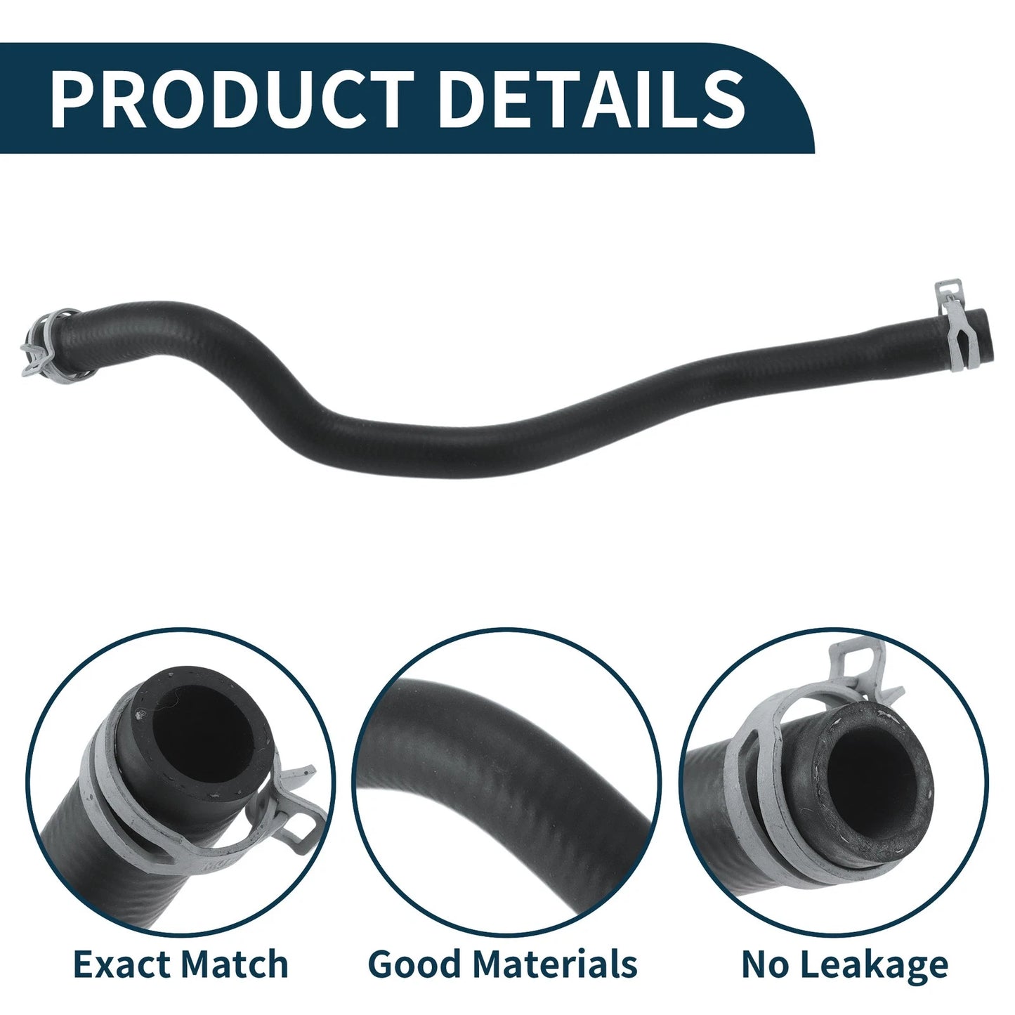 Radiator Hose No.JX6118D334DD for Ford Focus 1.5T (2018) Rubber