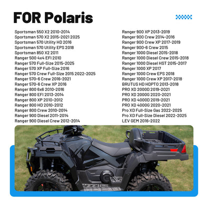 2X Tailgate Slam Latch for Polaris Pro XD (2022–2025)