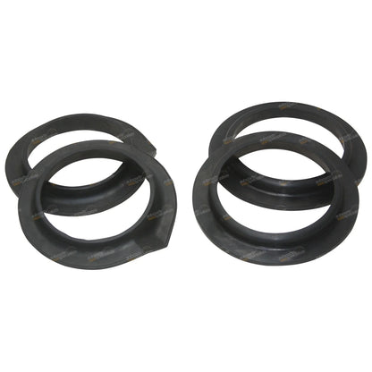 Front+Rear Rubber Coil Spring Seat Insulators for Patrol GQ Y60 GU Y61 GR