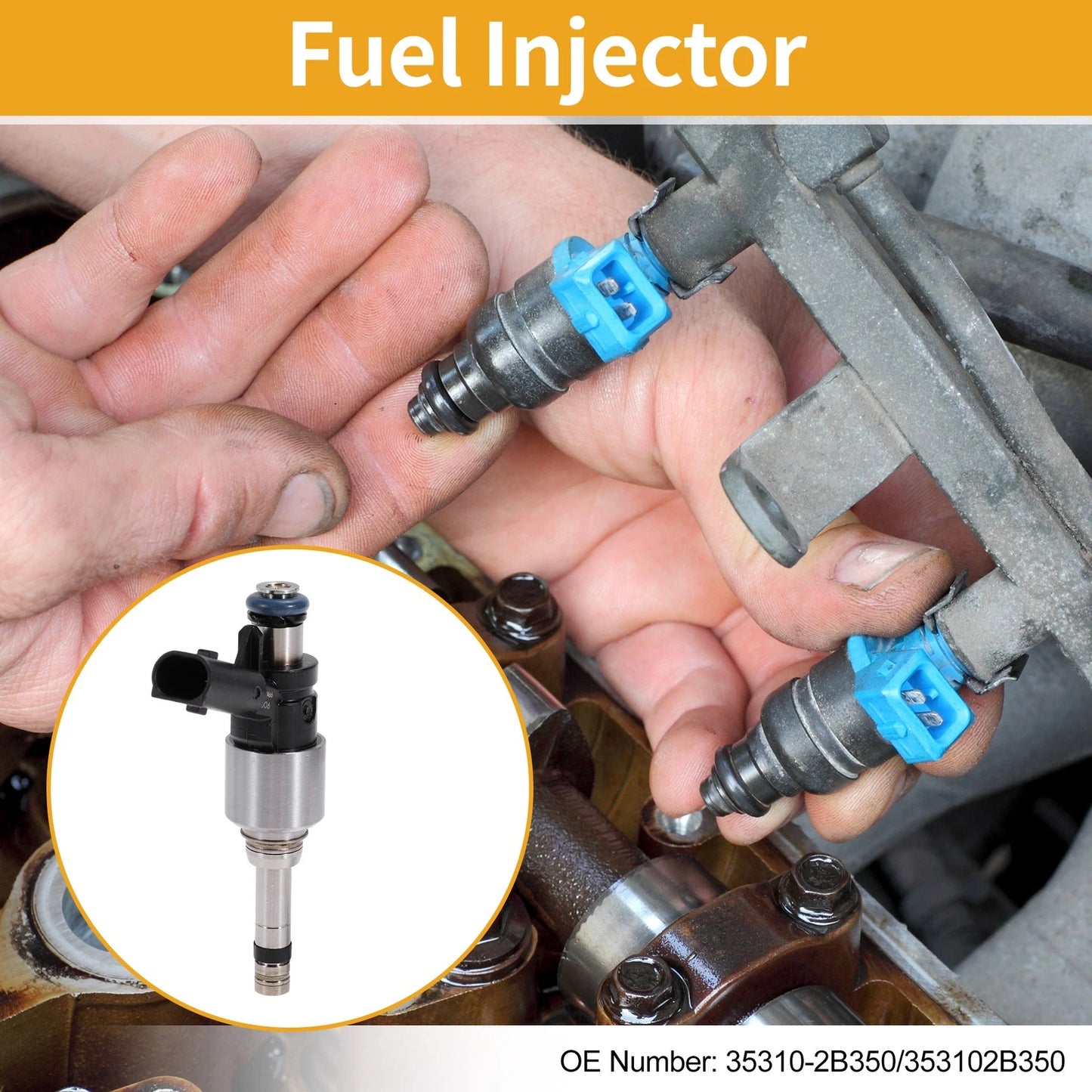 Fuel Injector No.35310-2B350 for Hyundai Elantra GT N Line (2019–2023)