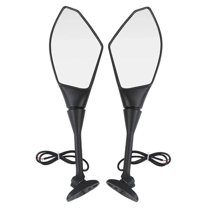 LED Turn Signal Mirrors for Honda CBR600RR (2003-2024) & CBR1000RR (2004-2007)