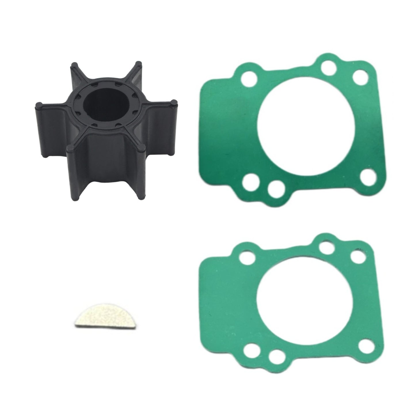 Water Pump Impeller Kit for Yamaha 9.9 hp Outboard (F9.9A, F9.9B)