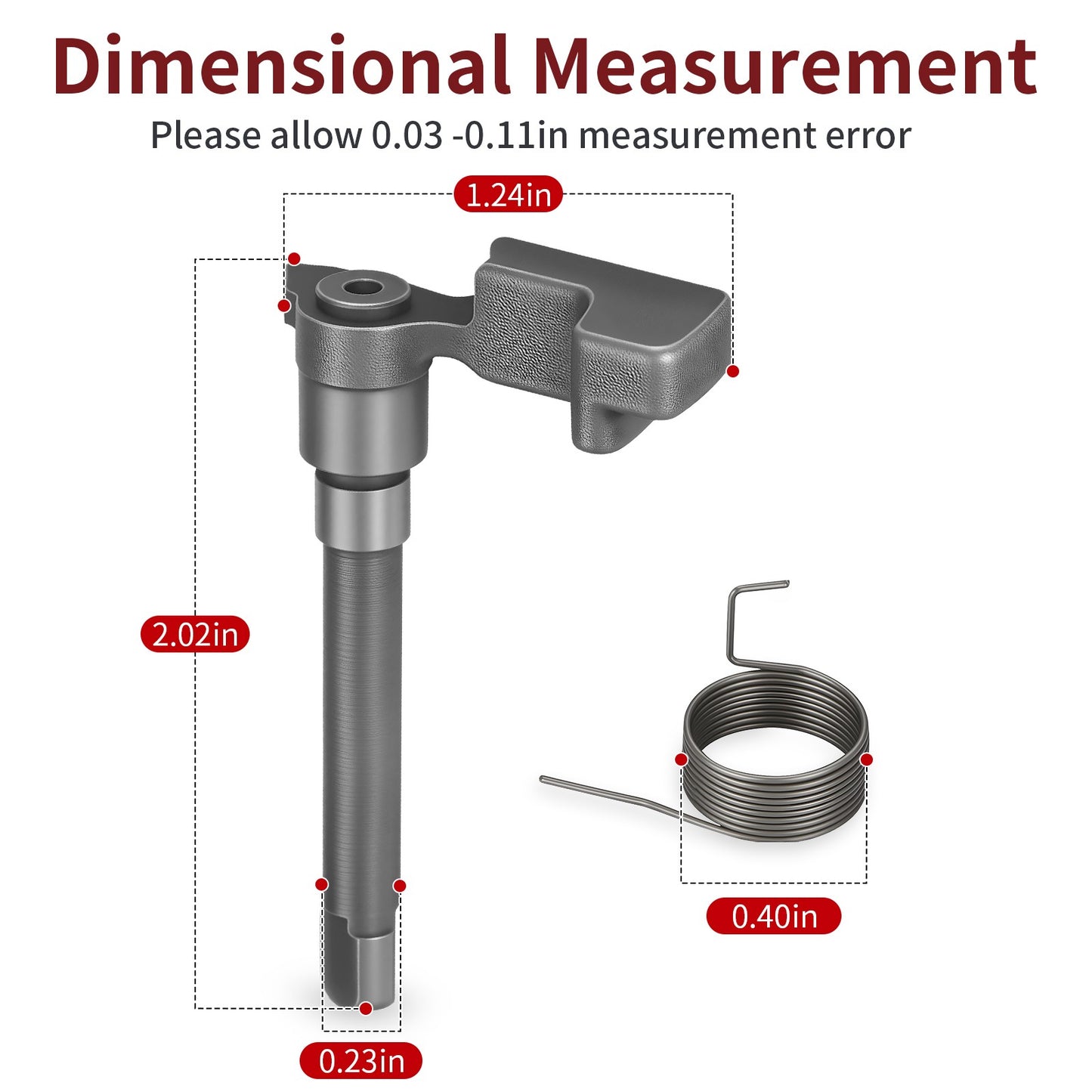 Decompression Weight with Spring for Honda CRF250R CRF250X (2004–2017)