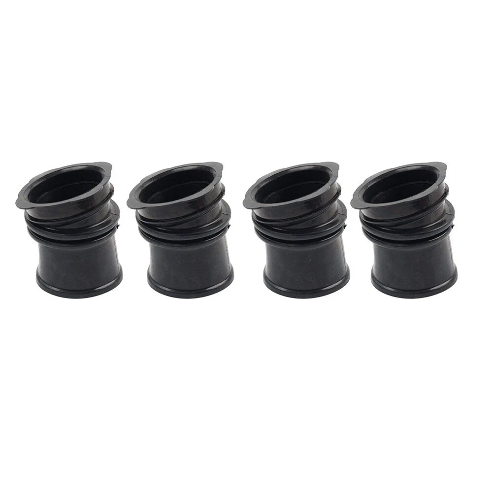4x Carburetor Intake Manifold Boot for Yamaha FZR250, FZX250 (1986-1988)