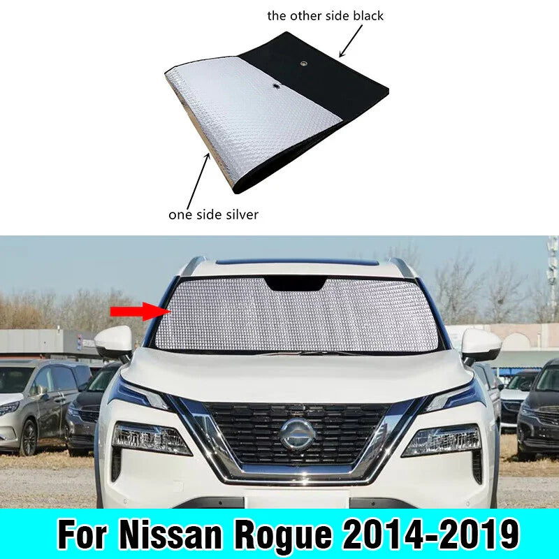 Sunshade / Front / Windshield Window Sunshade for Nissan Rogue (2014–2019)