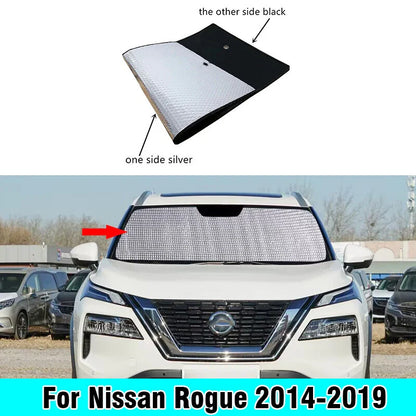 Sunshade / Front / Windshield Window Sunshade for Nissan Rogue (2014–2019)
